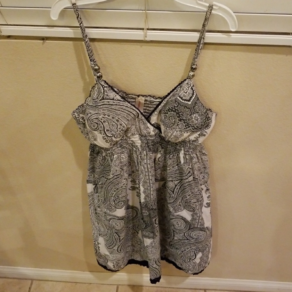 Final offer! Black and white paisley dress